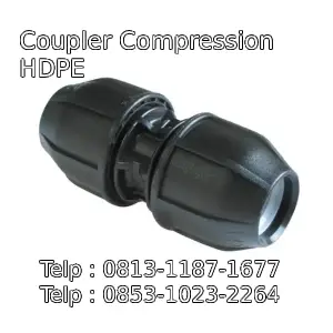 Coupler Compression HDPE