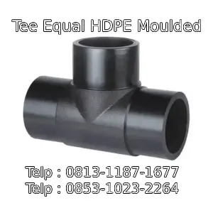 Tee Equal HDPE Moulded