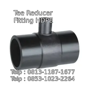 Tee Reducer Fitting HDPE