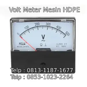Volt Meter Mesin HDPE
