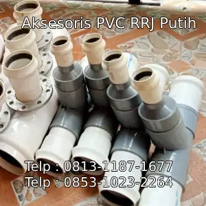 Aksesoris PVC RRJ Putih